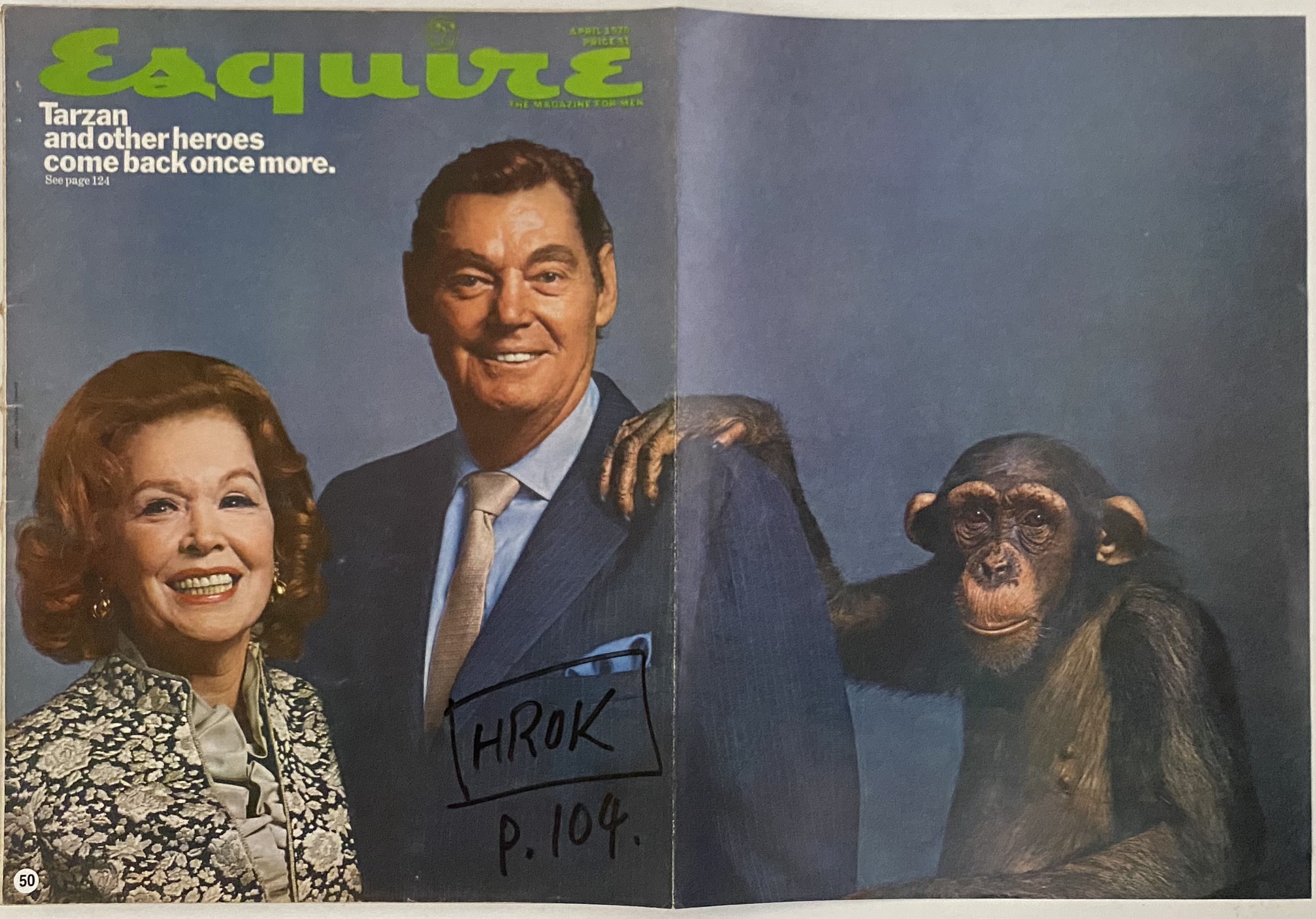 ESQUIRE 昭和45年4月 （三島由紀夫旧蔵） | 三茶書房